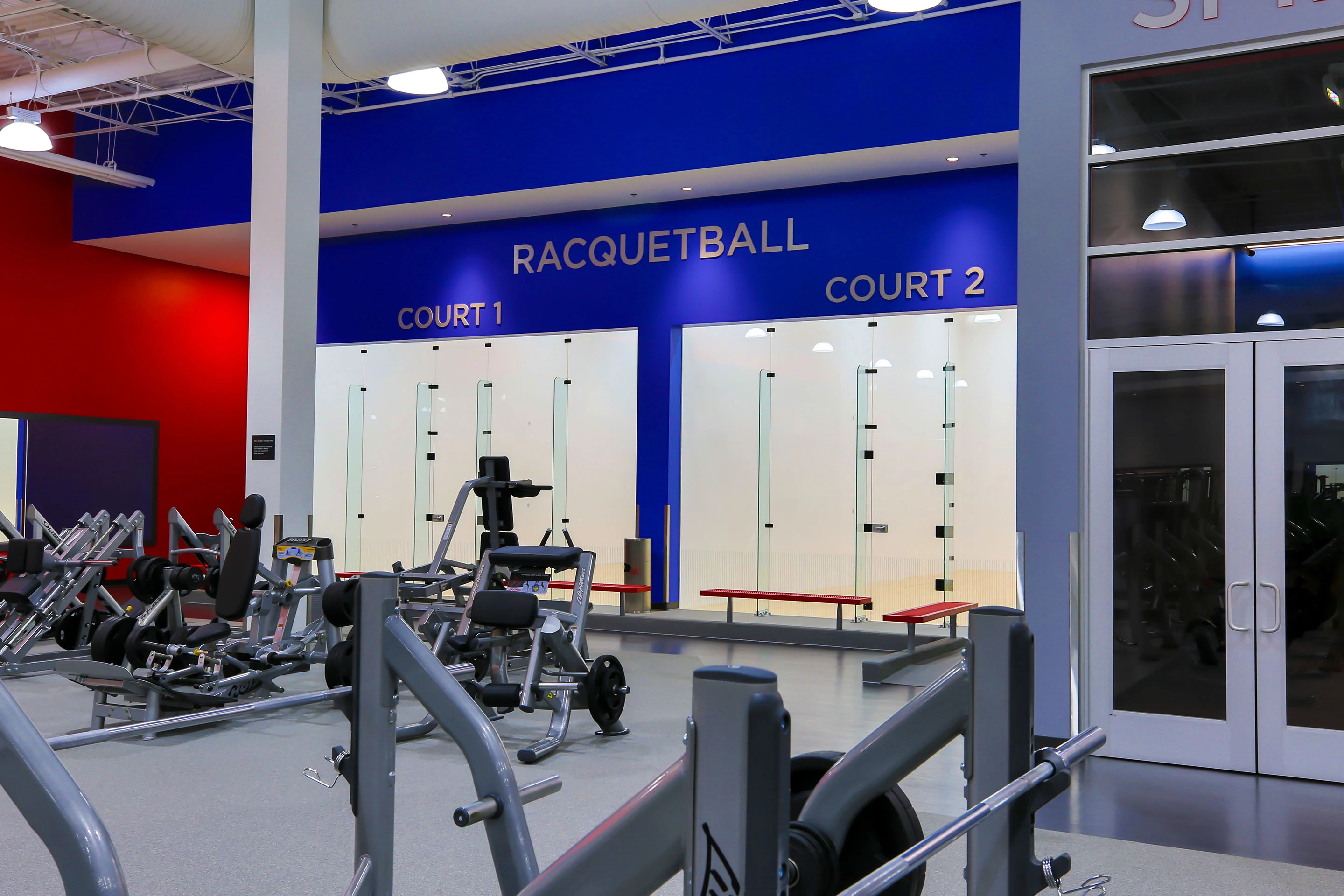 VASA fitness local gym racquetball courts