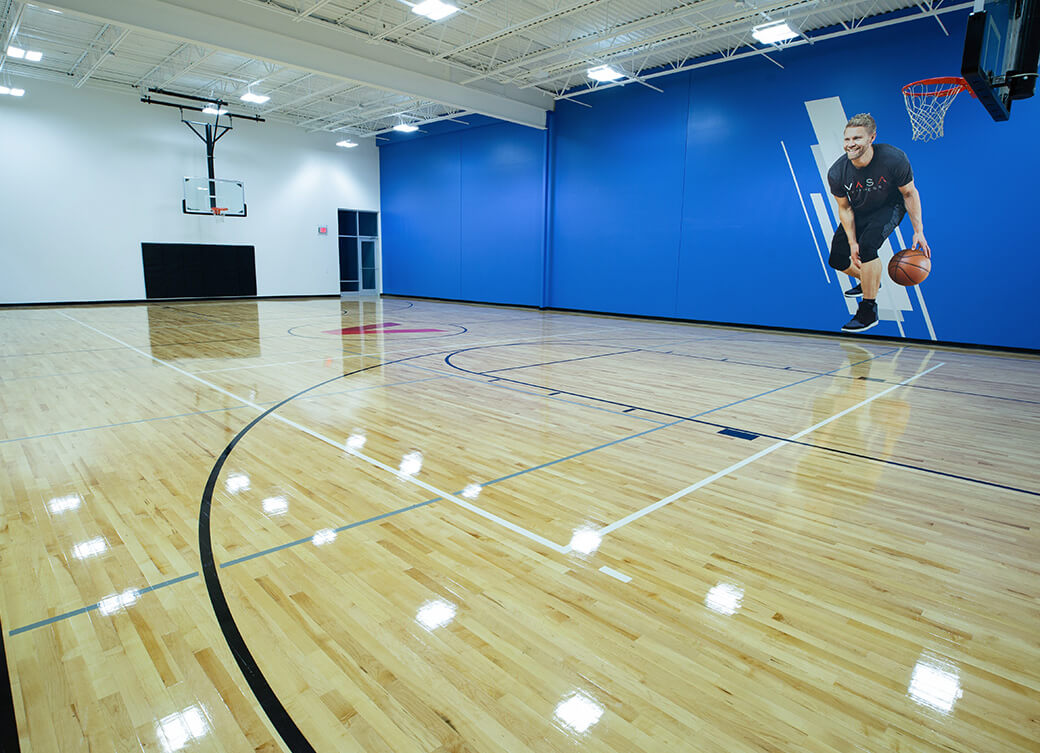 Basketball gyms at a Vasa Fitness near you