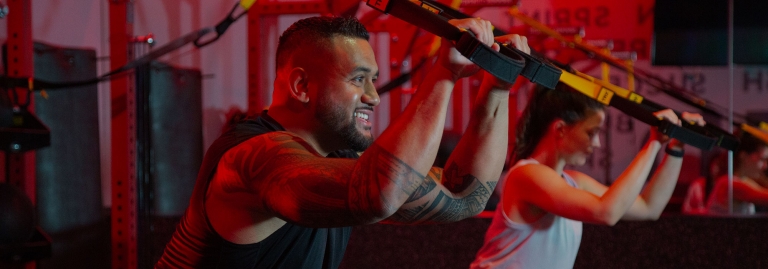 Best TRX training in STUDIO RED HIIT Class