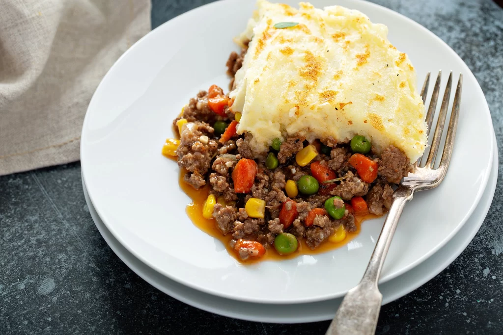 Shepard's Pie on a plate